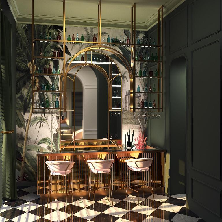 Hotel La Gemma Флоренция Экстерьер фото The bar at the 1930s