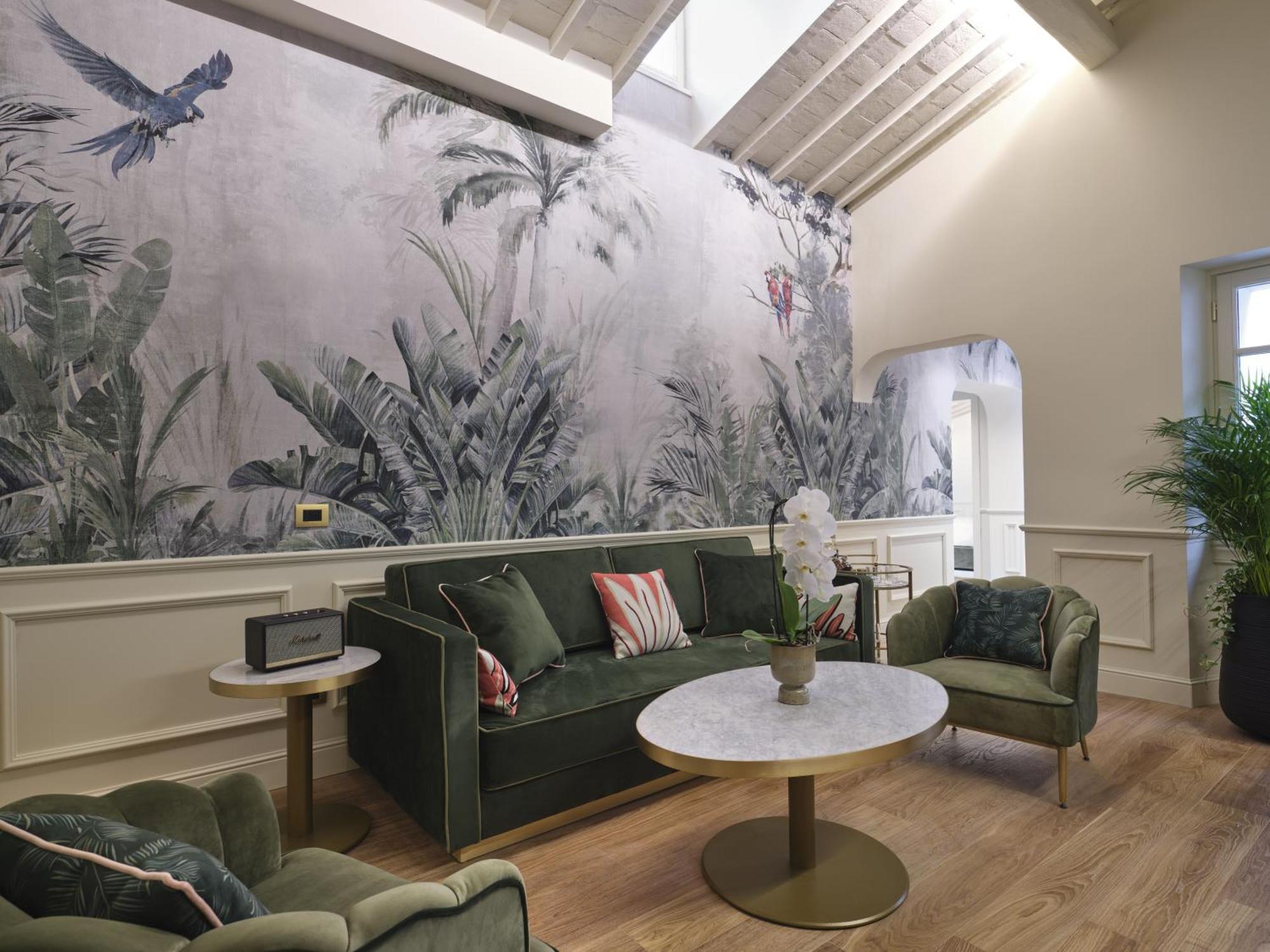 Hotel La Gemma Флоренция Экстерьер фото The interior of the new lounge